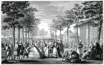 A sétány, Párizs, 1885