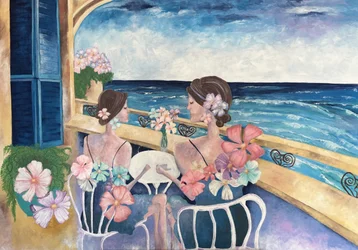Mediterrán-tengeri erkély