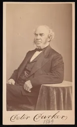 Peter Parker portréja 1804-1888, 1869.