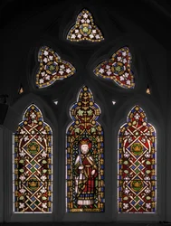 St Oswald, 1846 (ólomüveg)