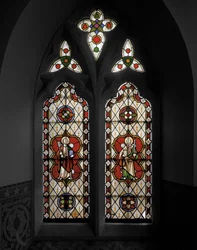 Szent Péter és Szent Pál, 1848 (ólomüveg)