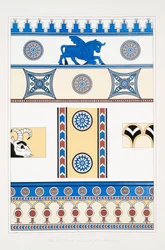 Festett dísztárgyak Nimroudtól [Calah]