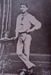 Steve Hart, a Kelly-banda tagja, aki 1880. június 28-án a Glenrowan Hotel lángjaiban halt meg