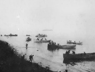 Leszállás az Anzac Cove-nál, kb. 1915
