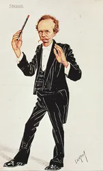 Richard Strauss (1864-1949) vezényel