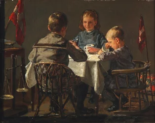 A művész három gyermeke