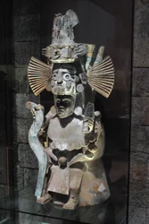 Tlaloc isten alakját formázó füstölő, Tláhuac, késő posztklasszikus korszak, kb. 1500