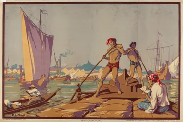 Rangoon Port, a „Burma: A gazdag erőforrások földje” sorozatból