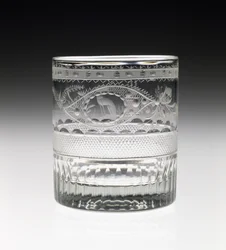 Tumbler, c. 1825 (ólomüveg)