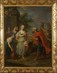 Eliezer és Rebecca a kútnál