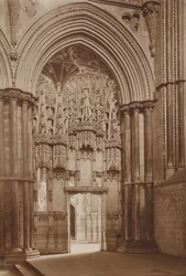 Alcock püspök kápolnája a Reho-Choir felől, Ely-székesegyház