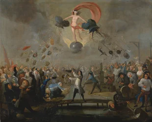 Szerencse allegóriája, 1730 körül