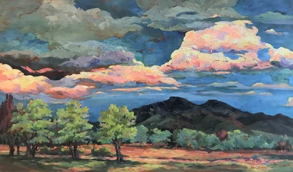 Észak-Taos, 2007 (olaj, vászon)
