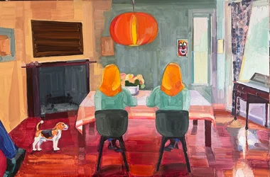 23 perimeter drive, 2025, olaj, tábla, panel