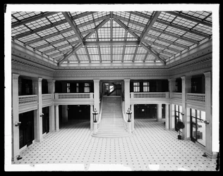Illinois Theatre Building, Chicago, Illinois, USA, 1905 körül (f/w fotó)