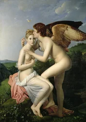 Psziché fogadja Ámor első csókját, 1798