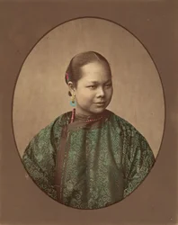 Lány Sanghajból, 1870-es évek.
