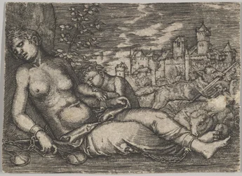 Der Welt Lauf Sleeping Justice másolata, 16. század eleje.