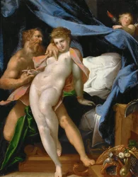 Vulkán és Maia, kb. 1585