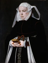 Női portré, 1560-70 körüli (olaj, tábla)