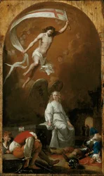 A feltámadás, 1635 körül (olaj, tábla)