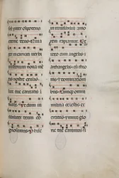Missale: Fol. 177: Zene különféle hétköznapi imákhoz, 1469.
