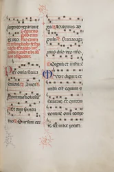 Missale: Fol. 179: Zene különféle hétköznapi imákhoz, 1469.