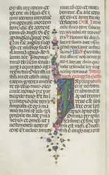 Missale: Fol. 22v: Lombozat halakkal, 1469.