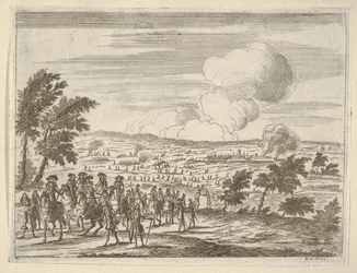 A herceg és csapatai Casalmaggiore-ban, A keresztény herceg és hős eszméjéből, 1659-ben.