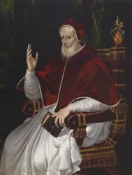 V. Pius pápa portréja, 1566 körül
