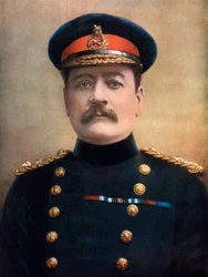 ETH Hutton vezérőrnagy, az 1. lovas gyalogdandár parancsnoka, Dél-Afrika, 1902.