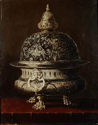 Ezüst brazier