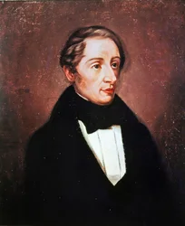 Carl Maria von Weber portréja, 1819