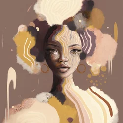 Absztrakt: A melanin nő
