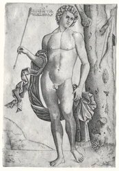 Ember nyíllal, c. 1515.