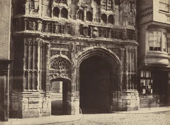 Christchurch Gateway, Canterbury,1854, nyomtatva 1857 (fénykép)