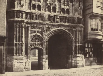 Christchurch Gateway, Canterbury, 1854, nyomtatva 1857.