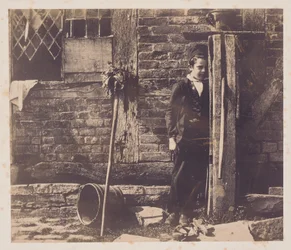 Walter Chamberlain Bredicot szivattyú mögé bújt, 1850-es évek közepe