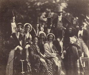 Esküvői Csoport, c. 1852 vagy 1853.