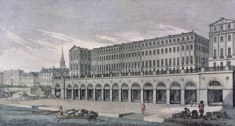 Az Adelphi nevű épületek, London, 1771