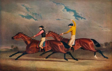 Matilda Beating Mameluke, St. Leger, 1827, 1827