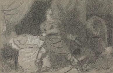 Duncan meggyilkolása - Macbeth a tőrökkel