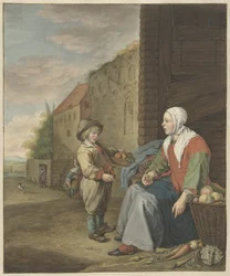 a zöldséges