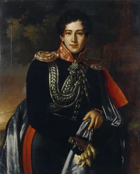 Nyikolaj Alekszandrovics Szamojlov gróf portréja 1800-1842, kb. 1825