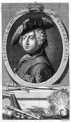 III. Frigyes porosz király, 19. század.