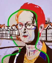 La Nef des fous : Marie Therese, 2020 (olaj, vászon)