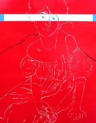 Miss N. 2, 2000 (olaj, vászon)
