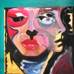 Surportrait: Étude de vivantes 2, 2005 (olaj, vászon)