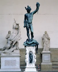 Perszeusz a Medúza fejével, 1545-54 (bronz)