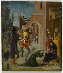A mágusok imádása, 1485-95 körül (tempera a panelen)